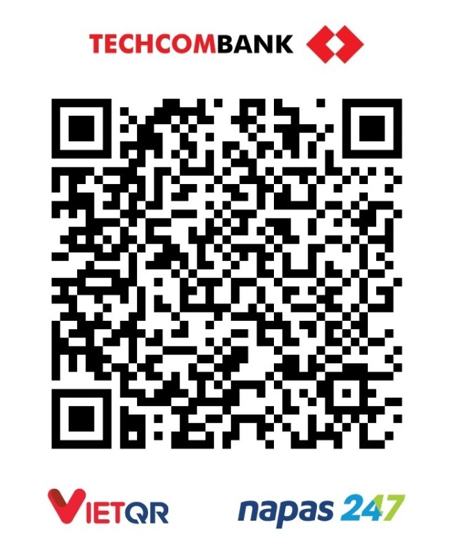 VietQR code for bank transfer, Techcombank